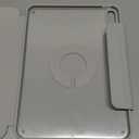 KENKE Magnetic Case for iPad A16 11th/10th Generation (11/10.9 Inch, 2025/2022) with Pencil Holder, Magnetic Detachable Hybrid Stand, Clear Hard PC Back Shell, Portrait/Landscape Angle, Gray