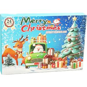 Advent Calendar 2025, 24 Days of Surprises Christmas Countdown