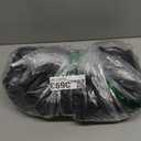 MOON LENCE High Back Folding Camping Chairs, Adjustable Height Beach Chair with Anti-Sinking Feet & Widened Seat (Khaki)