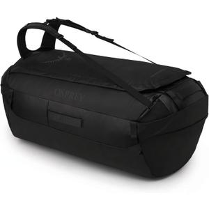 Osprey Transporter Lightweight Travel Duffel Bag - Extra Large Water Resistant Durable Gear Bag for Men and Women (Raven Black)