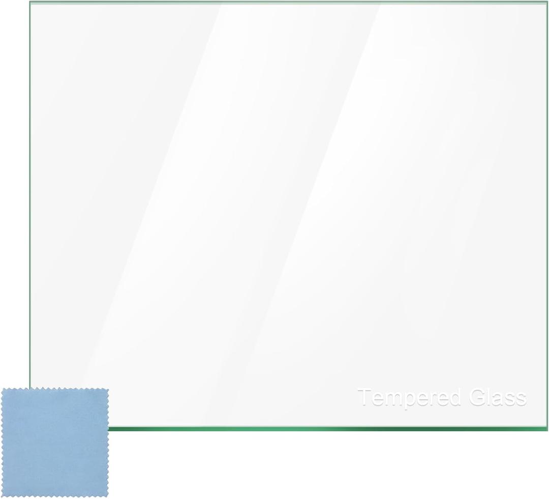 240350608 AP2115928 Refrigerator Crisper Drawer Cover Insert, Refrigerator Glass Replacement for Frigidaire Kenmore, White-Westinghouse, Crosley Glass Shelf Replacement - 24" x 15.5"