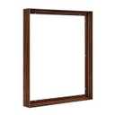 FOLKOR Floating Frame for 24x36 Canvas Painting, DIY Metal Canvas Frame with 1.5 Inch Deep for Oil Paintings Art Prints Artwork Landscape Portrait Living Room Wall Decor (Walnut)