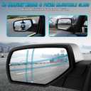 Side View Mirror Compatible with Chevy Silverado/GMC Sierra 1500 2014-2018, 10 Pins Driver Side Mirrors for 2015-2019 Silverado/Sierra 2500HD 3500HD with Puddle & Signal Light, Heated Power Glass