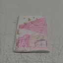 Mocsicka Pink Castle Birthday Backdrop Princess Floral Birthday Party Decorations Photo Backdrops Gold Dots Sweet Girl's Bday Photography Background (7x5ft)