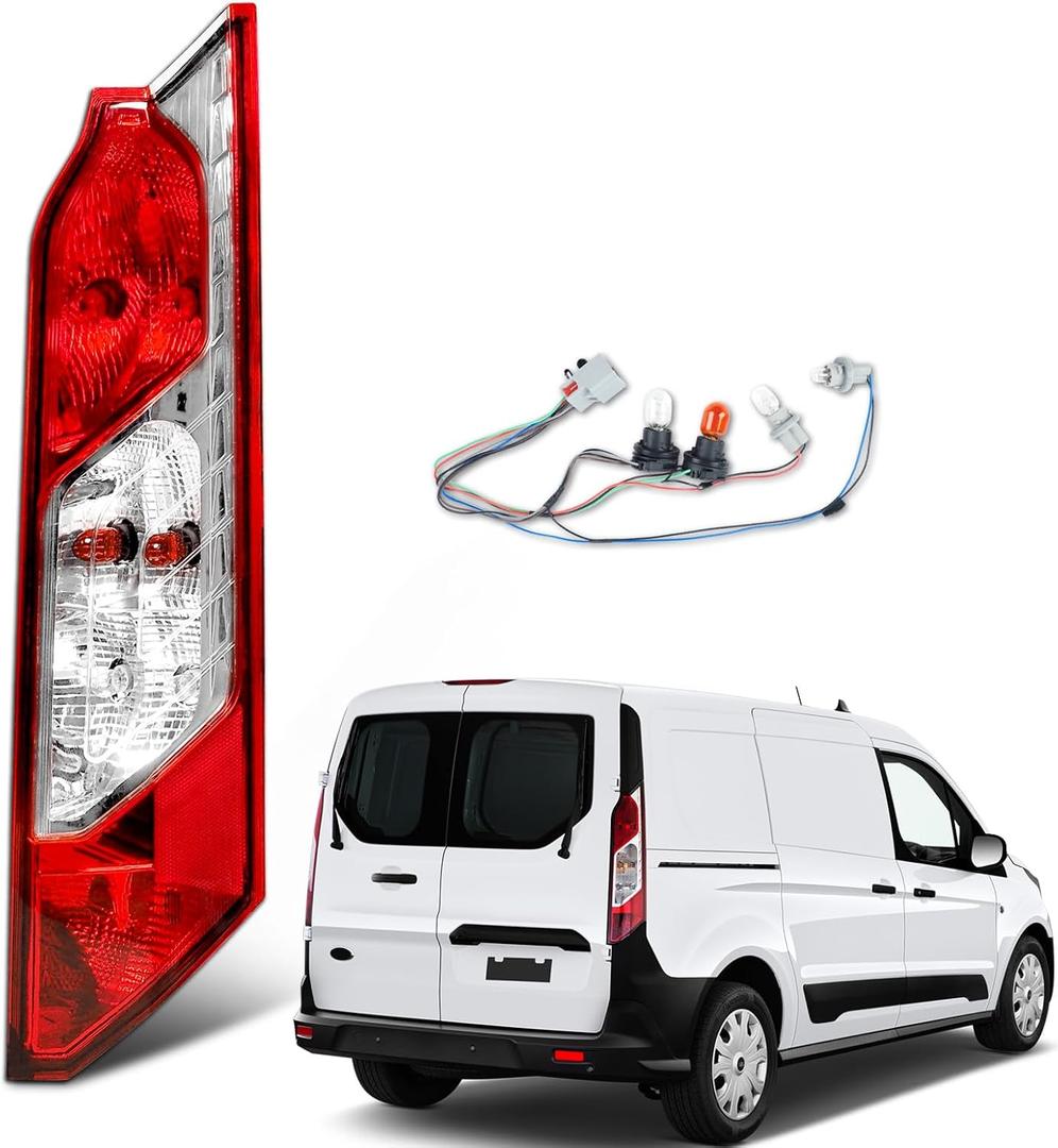 Halogen Tail Lights Assembly for 2014-2023 Ford Transit Connect RH