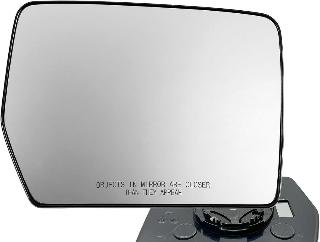 APA Replacement Compatible with Mirror Glass Non-Heated for 2004-2014 F SERIES PICKUP Right Passenger Side 4L3Z17K707AB BL3Z17K707A FO1325125