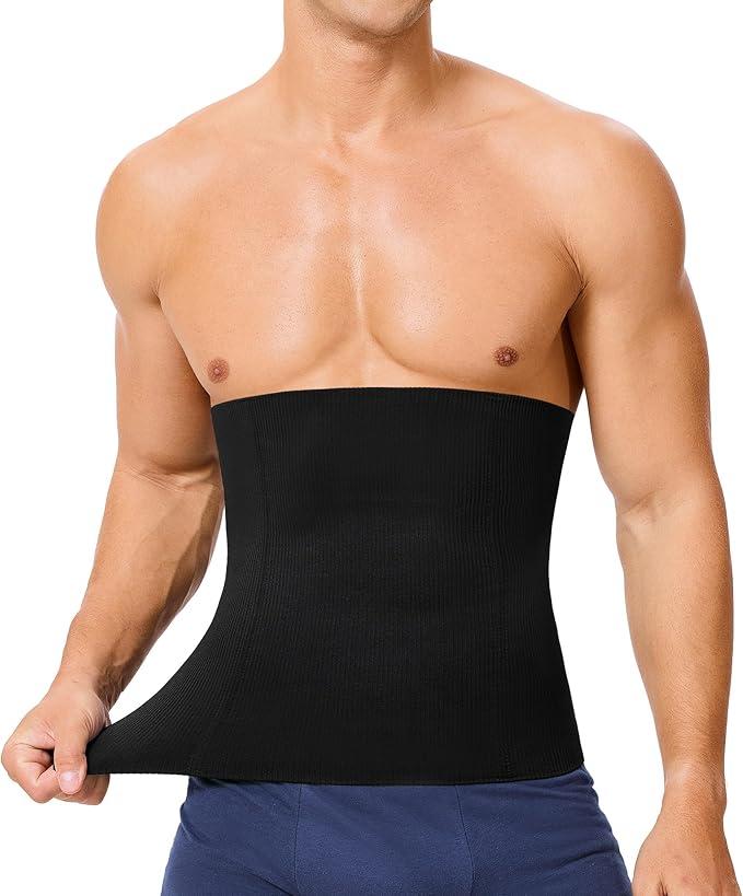 Waist Trainer for Men Shapewear Tummy Control Body Shaper Slimming Girdle Fajas para Hombres Corset, Large