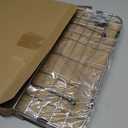 Kitchen Sink Grid and Sink Protectors, Stainless Steel Sink Grids for Bottom of Kitchen Sinks, 26" x 14" with Rear Drain for Single Bowl Sinks