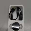 Wireless Carplay Adapter, 60% Smaller, 3X AutoConnect, No Latency, Plug&Play, Bluetooth&WiFi, for Apple Carplay Wireless Adapter, Mini Dongle for iPhone 5~17 & 927+ Cars, USB A/C, Deep Black