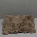 MANDIOO Pack of 2 Thick Plush Wool Decorative Throw Pillow Covers Super Soft Wave Bubble Fur Velvet Cushion Covers Pillow Shams for Couch Bed Living Room 20x20 Inch Taupe