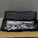 Hemmotop Backdrop Stand 10x8ft (WxH), Photography Background Stand for Parties, Adjustable Photo Backdrop Stands Kit for Wedding, Photo Booth, Party, Decoration, Balloon, Projector Screen (Black)