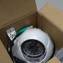 Analog CCTV Camera HD 1080P 4-in-1 (TVI/AHD/CVI/960H Analog) Security Dome Camera Outdoor Metal Housing, 24 IR-LEDs True Day & Night Monitoring 3.6mm Lens (White)