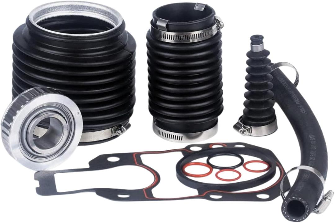 CM-YiheoZux Fits MerCruiser Alpha one 1 Gen 2 Transom Bellows Repair Reseal Kit 30-803099T1