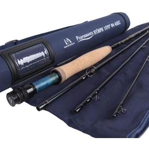 M MAXIMUMCATCH Maxcatch Performance Nymph Fly Fishing Rod in 2/ 3/ 4wt: 10ft IM10 Carbon, AAA Cork Handle, Rod Tube and Combo Set (4 weight 10ft 4piece)