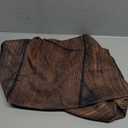 DUNHUANG Art Wooden Texture Square Fitted Tablecloth, Table Cover Waterproof Polyester Washable for Indoor Outdoor Party & Banquet Dinner, Fits Square Table for 36"x36" Table, Wooden Texture -60