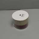 Burgundy Velvet Wired Christmas Ribbon 4 Inch Extra Wide Thick Maroon and Gold Glitter Holiday Ribbon  10-Yards Roll for Tree Decorations, Gift Wrapping, Wreaths, and DIY Crafts