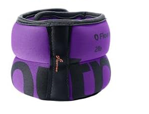 Sportneer Ankle Weights for Men Women Kids Strength Training Leg Weights Set Comfortable and Soft Perfect for Dancing Running Walking Fitness Workout (Purple )