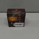 DALUXshop Amber Sleep Light Bulbs, Blue Light Blocking, A19 3W(40 Watt Equivalent) Dim Light Bulbs for Lamp, 1800K Warm Light Bulb, E26 for Healthy Sleep, Bedroom, Kids Room, 2 Pack