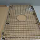 Serene Valley Sink Bottom Grid 22" X 14-1/2", Centered Drain with Corner Radius 3/8", Sink Protector SVH2215C