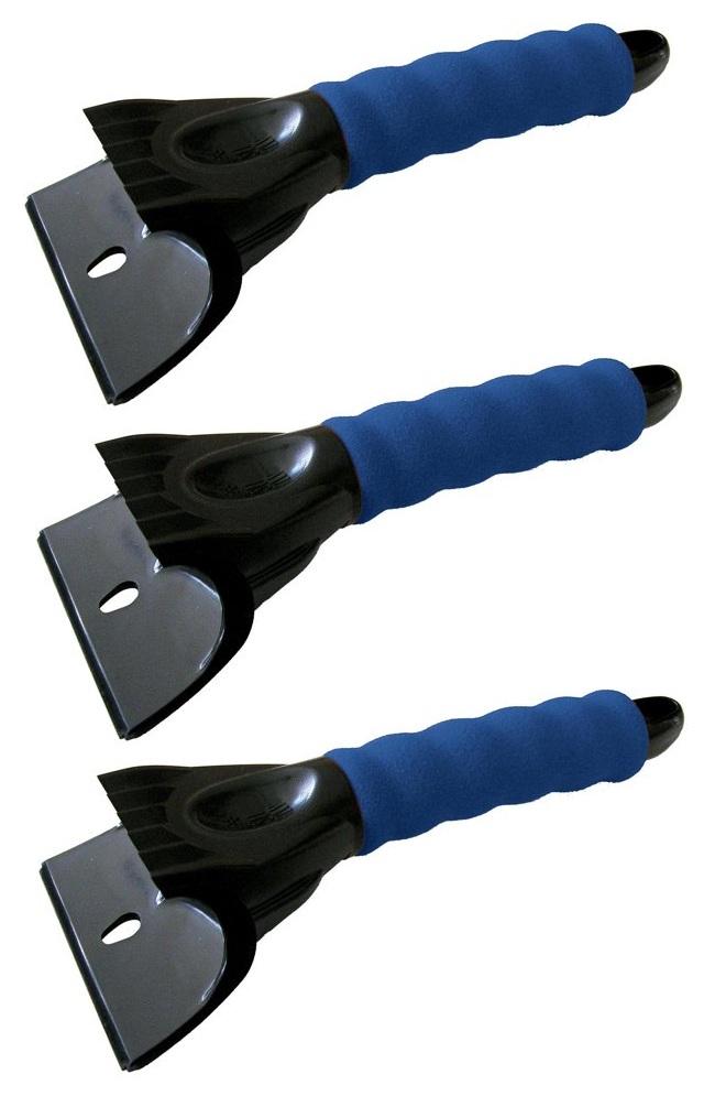 Bigfoot 9" Dual-Head Ice Sraper - Car Glovebox Size - Polyethylene 1702