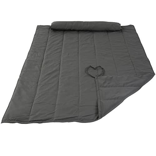 SUNCREAT Outdoor Portable Hammock Pad, 2 Person Polyester Hammock Pad, Dark Gray