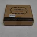 Joyhalo 4 Pack Halloween Garland, 5.7FT Black Maple Leaf Garland Halloween Decor, Spooky Black Leaves Vines Outdoor for Mantle, Home, Office, Stair Railing, Door Frame, Fireplace and Fall Decorations