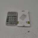 Mr. Pen Mechanical Switch Calculator - 12 Digits, Large LCD Display, Gray with Big Buttons