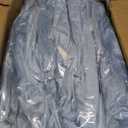 Heated Electric Blanket King Size - 100"x90" Flannel Heating Blanket with 10 Heating Levels & 5 Time Settings Over-Heat Protection, Winter Warmer for Adults with ETL CertificationLight Blue