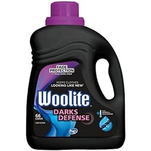 Woolite Darks Defense Liquid Laundry Detergent, Light Fresh Scent, 66 Loads, 100 Fl Oz
