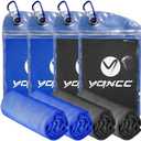 YQXCC Cooling Towels | 4 Pack 40"x12" | Cool Cold for Neck | Microfiber Soft Breathable Chilly | for Yoga, Golf, Gym, Camping, Running, Workout & More Activities