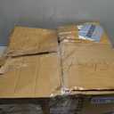 5-Light Modern Chandeliers for Dining Room, 18'' Drum Chandelier Light Fixture, Farmhouse Hanging Linen Drum Shade Chandelier Pendant Ceiling Light Fixture for Foyer Entryway Living Room, Gold