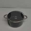 BEZIA 6 Quart Nonstick Cooking Pot with Lid, Induction and Oven Safe, Perfect for Stews, Soups and All Stovetops