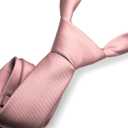 Solid Color Tie Formal Necktie for Men