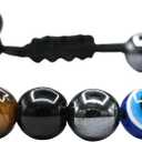 Amazing Gemstone Evil Eye Bracelets for Men Women - Ultimate Protection - Black Obsidian, Tigers Eye and Hematite - Healing Bracelets Gifts for Mom Mothers Day Pulseras Para Hombres Mujer