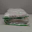 idee-home Outdoor Chair Cushions Set of 2, Thick 17" x 17" x 3" Outdoor Seat Cushion Patio Furniture Waterproof with Ties, Patio Chair Pads Dining Silver Grey