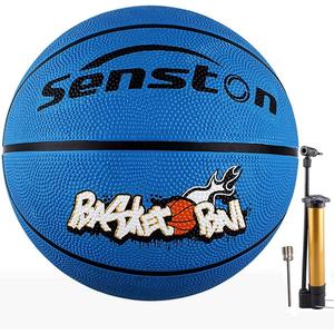 Senston Kids Basketball Balls Size 3/5/7 Basketballs Indoor Outdoor 27.5/29.5 inch Basketball Gifts for Kids/Girls/Boys (Blue)