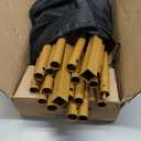 Metal Wedding Arch Backdrop Stand for Parties 6.6FT Gold Balloon Square Arch Square Frame Kit Pipe and Drape Stand Floral for Ceremony, Wedding, Baby Shower, Birthday Party, Flower Wall Decoration