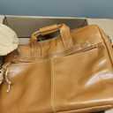 Full Grain Leather Messenger Bag for Men, 16” Briefcase Laptop Satchel Vintage Professional Office Work & Travel Bag