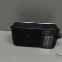 Panasonic Portable AM/FM Radio, Battery Operated Analog Radio, AC Powered, Black (RF-2400-K)