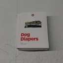 Pet Parents Washable Dog Diapers (3pack) + Extendrs of Durable Doggie Diapers, Premium Dog Diapers Female & Male (Large, Camo) (Large)