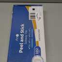 Art3d 102-Piece Peel and Stick Wall Tile for Kitchen Backsplash, Bathroom, Fireplace, 3in.  6in. Stick on Subway Tile Stone Beige