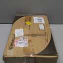 Dual Monitor Stand - Vertical Stack Screen Free-Standing Monitor Riser Fits Two 13 to 34 Inch Screens with Swivel, Tilt, Height Adjustable, Holds One (1) Screen Up to 44Lbs (Black)