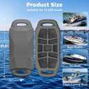Ehaho Boat Fenders, Boat Bumpers for Docking, EVA Pontoon Bumpers with Integrated Locking Rope, Fit for Bass, Ski, Bowriders and Fishing Boats