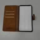 SUANPOT for Samsung Galaxy S23 +/ Plus Wallet case with RFID Blocking Credit Card Holder,Flip Book PU Leather Protective Cover Women Men for Samsung S23Plus Phone case Light Coffee