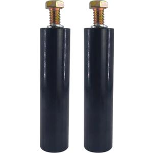 Universal Quarter Fender Mount Post Bracket Fit for Freightliner Peterbilt Kenworth, Pair, Black