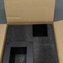 15 Wall Pergola Kits - Stainless Steel 15 Degrees Wall Mounts for 4x4 Posts(Actual 3.5" X 3.5"), Angled Pergola Construction Bracket Kit(4-Way), Black