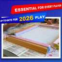 Mah Jong Cards 2026 Revision - Large Print, 4-Pack