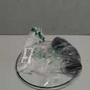 Large Capacity Hanging Peanut Bird Feeder, Attract Birds and Squirrels, Robust Carbon Steel Construction, Portable, for Garden Outdoor, with Hanging Hook (Black)