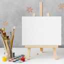 6 Pack 9 x 12 Inch Oil Primed Archival Linen Panels 11oz Painting Oils Panels Primed Artist Linen Boards for Acrylic, Oil, Watercolor Professional Art Supplies