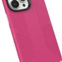 Speck iPhone 14 Pro Max Case - Drop Protection, Scratch Resistant, Dual Layer Slim Phone Case for 6.7 Inch iPhones 14 Pro Max - Built for MagSafe - Presidio2 Grip - Digital Pink/Blossom Pink/White